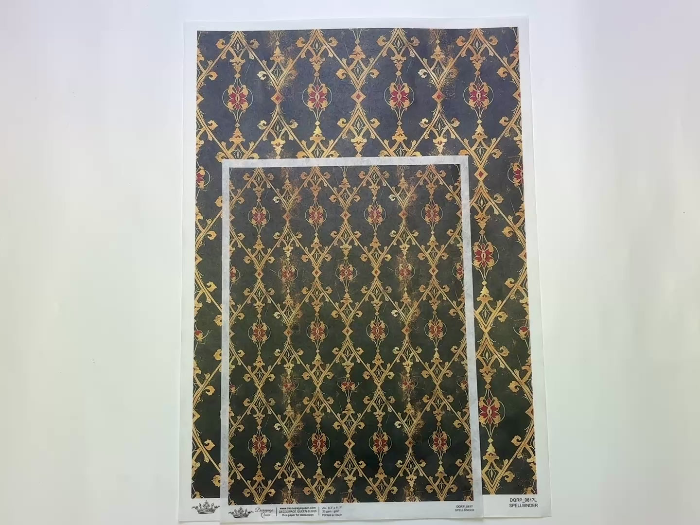 Decoupage Queen - Spellbinder Decoupage Paper (A4 & A3 Sizes)-3