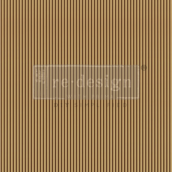 A1 fiber paper that features a repeating fine line design that resembles small slats of wood