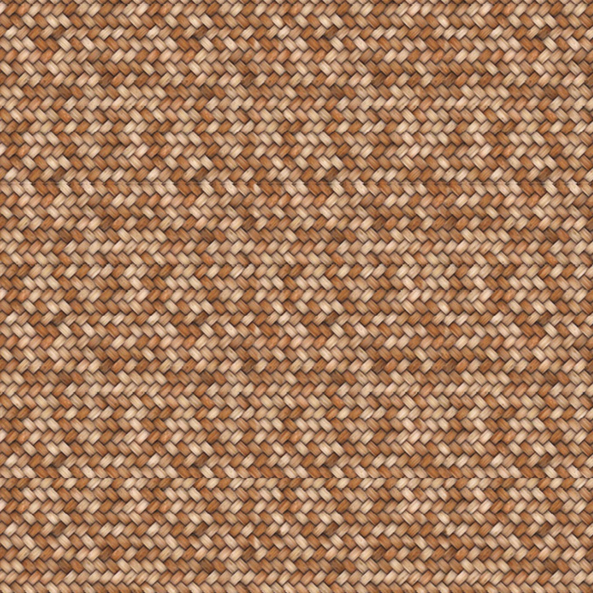 A1 fiber paper design that features a repeating braid pattern in subtle, neutral brown shades.