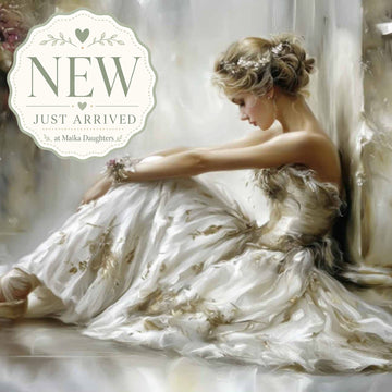 ReDesign with Prima Kacha Etoile Studio A1 fiber decoupage paper featuring a romantic ballerina in a soft white gown