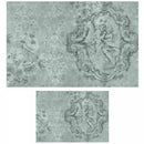 Jardin des Cherubins decoupage paper set showing the same cherub design in two coordinating sheet sizes