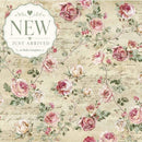 ReDesign with Prima Timeless Charm rose decoupage paper set with soft pink roses, vintage script, and romantic cottage style