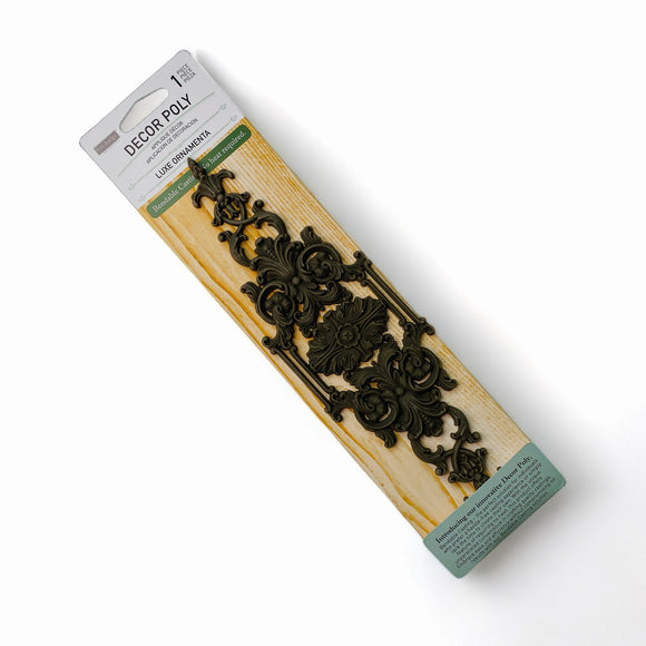 A package of ReDesign with Prima's Luxe Ornamenta Decor Poly Casting is against a white background.