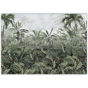 A1 fiber paper that features a lush jungle with a hazy sky. White borders are on the top and bottom.