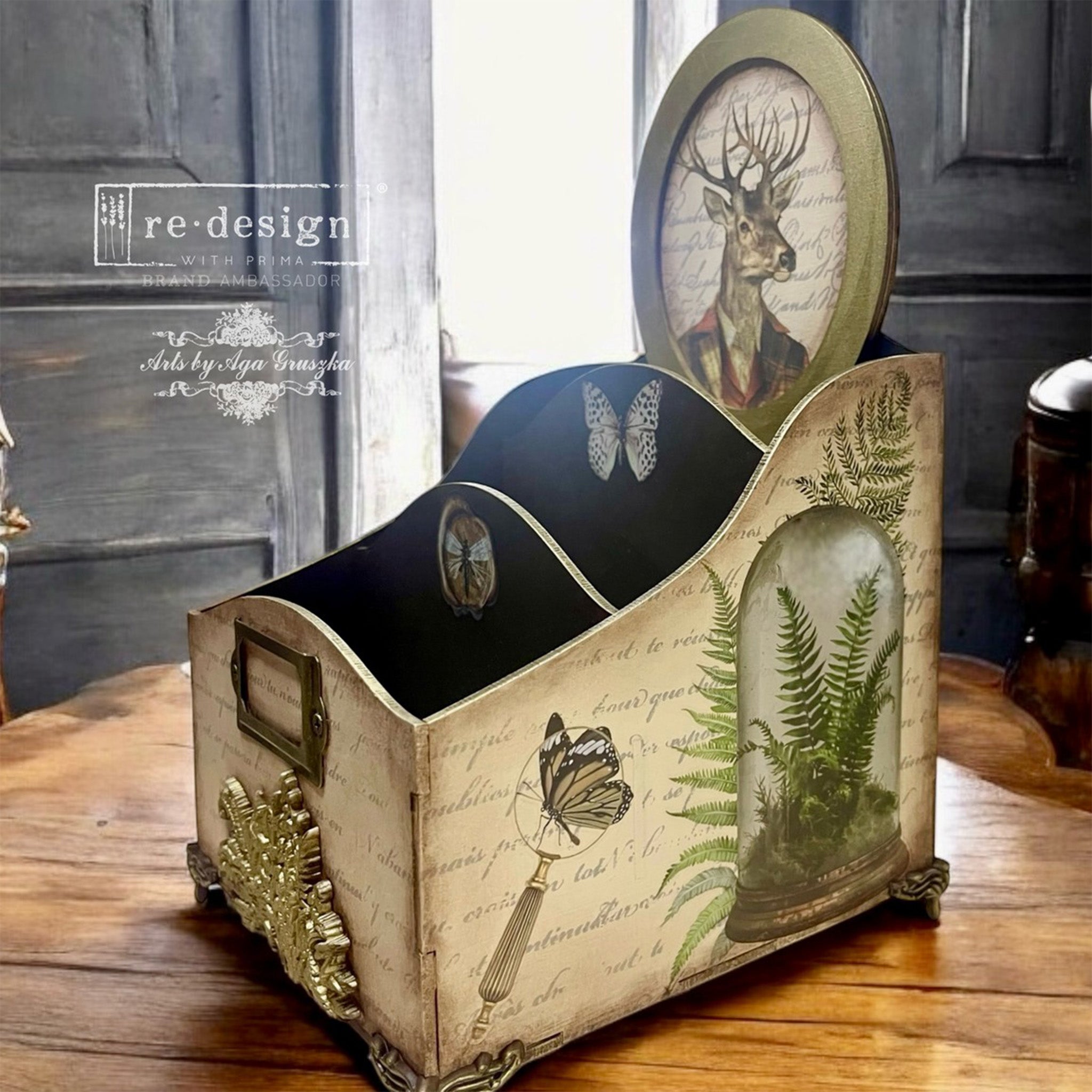 Ephemera Enclave Small Furniture Transfer (8.5" x 11") - Limited Edition