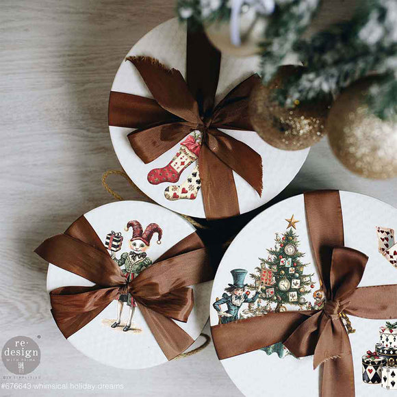 ReDesign with Prima - Whimsical Holiday Dreams Alice in Wonderland (4 Sheets)