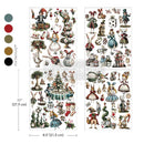 ReDesign with Prima - Whimsical Holiday Dreams Alice in Wonderland (4 Sheets)-6