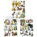 ReDesign with Prima Honeyfern Hollow furniture transfer set with 3 rub-on sheets, classic storybook illustrations