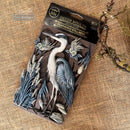ReDesign with Prima Feathered Stillness 5x8 decor mould with detailed heron, feather and botanical castings