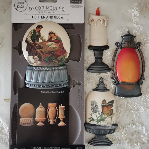 ReDesign with Prima - Glitter and Glow Silicone Mold (5x10 Size)