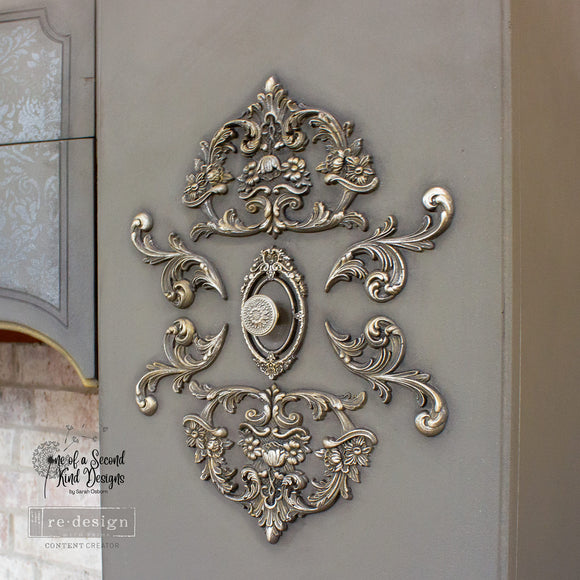 ReDesign with Prima - Lucian Frames Silicone Mold (5x8 Size)