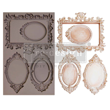 ReDesign with Prima - Lucian Frames Silicone Mold (5x8 Size)