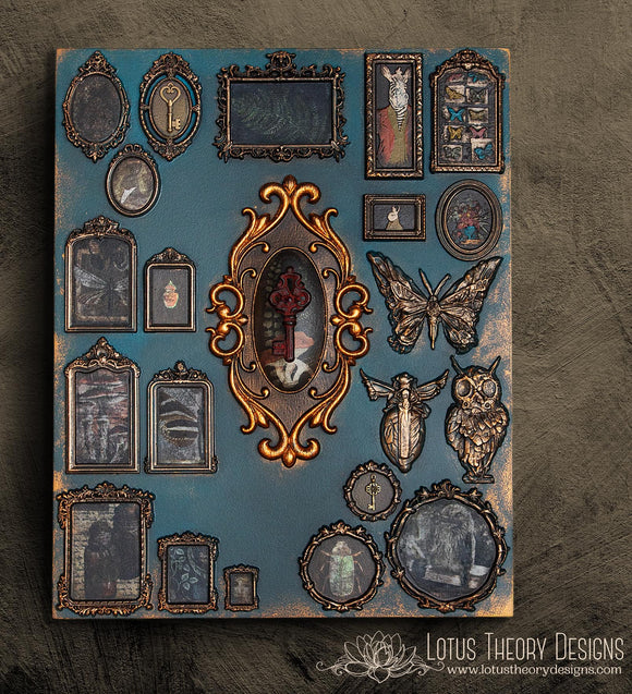 ReDesign with Prima - Lucian Frames Silicone Mold (5x8 Size)