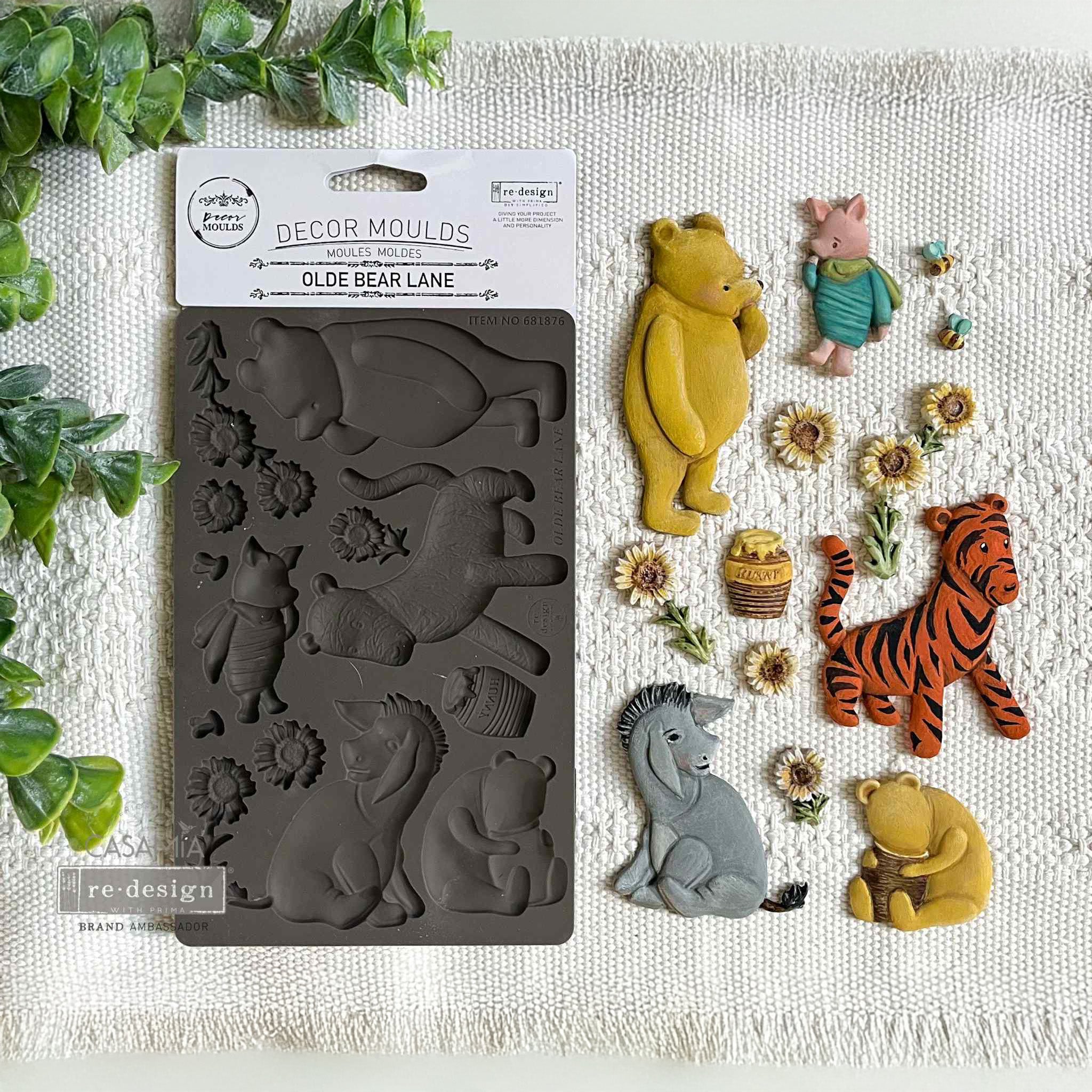 ReDesign with Prima - Olde Bear Lane 5x8 Silicone Decor Mould