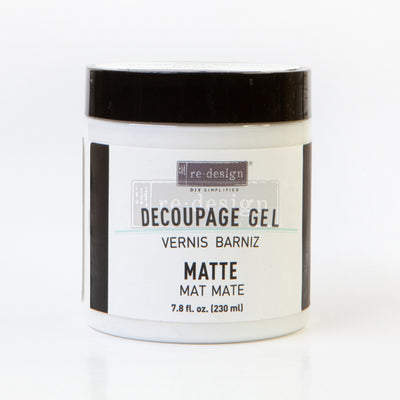 ReDesign with Prima Decoupage Gel Matte 230ml acrylic medium for decoupage and transfer techniques