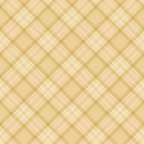 Close-up of a rice paper that features a continuous yellow plaid pattern.