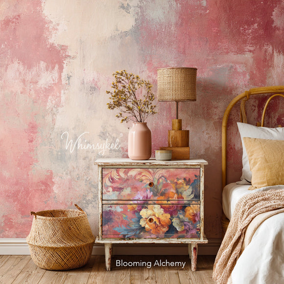 Whimsykel - Blooming Alchemy Decoupage Paper (14x20 & 21x29 Sizes) Decoupage Paper