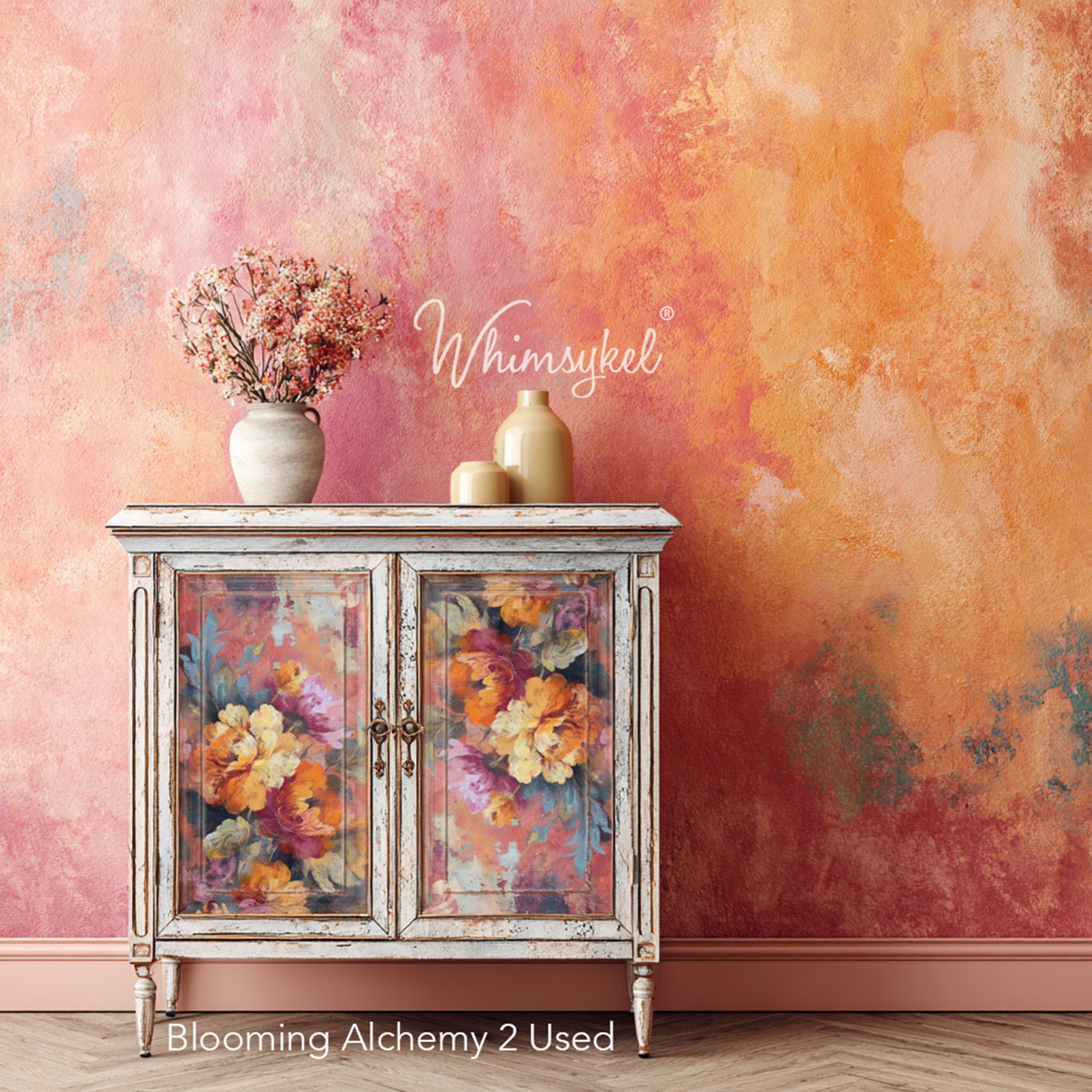 Whimsykel - Blooming Alchemy Decoupage Paper (14x20 & 21x29 Sizes) Decoupage Paper