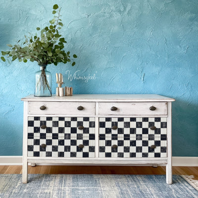 Whimsykel - Checked Out Decoupage Paper (21x29 Size) - 0