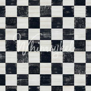 Whimsykel - Checked Out Decoupage Paper (21x29 Size)