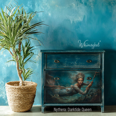 Whimsykel - Nythera Darktide Queen Decoupage Paper (21x29 Size) - 0