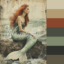 Whimsykel - Maiden of the Sea Decoupage Paper (21x29, 14x20)-4