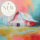Whimsykel - Painted Pasteur Barn Decoupage Paper | 21x29 Furniture Paper-1