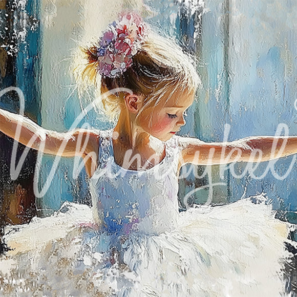 Whimsykel - Pirouettes & Petals Decoupage Paper (21x29, 14x20)