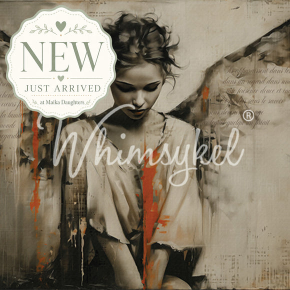 Whimsykel - Unseen Wings Decoupage Paper | 21x29 Furniture Paper