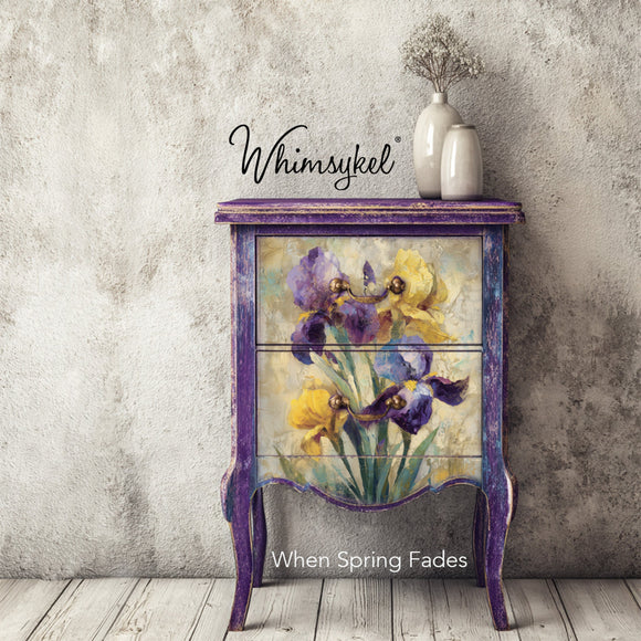 Whimsykel - When Spring Fades Decoupage Paper (14x20 & 21x29 Sizes) Decoupage Paper