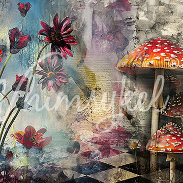 Whimsykel - Wonderland Decoupage Paper (21x29, 14x20)