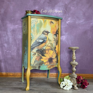 Whimsykel - October Bird Decoupage Paper (21x29, 14x20) - 0