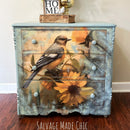 Whimsykel - October Bird Decoupage Paper (21x29, 14x20)-3