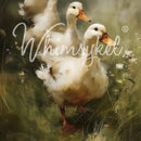 Whimsykel - Ducks in a Row Decoupage Paper (21x29 Size)-1