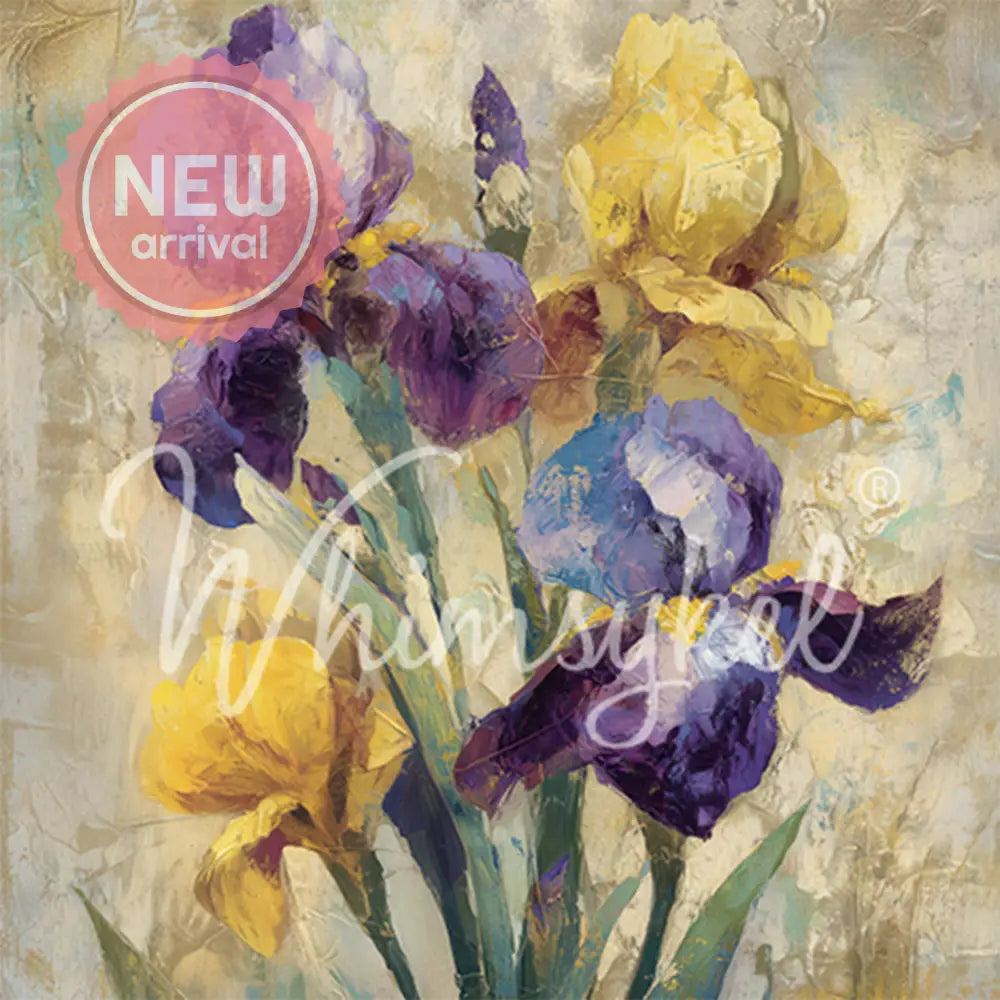 Whimsykel - When Spring Fades Decoupage Paper (14x20 & 21x29 Sizes) Decoupage Paper