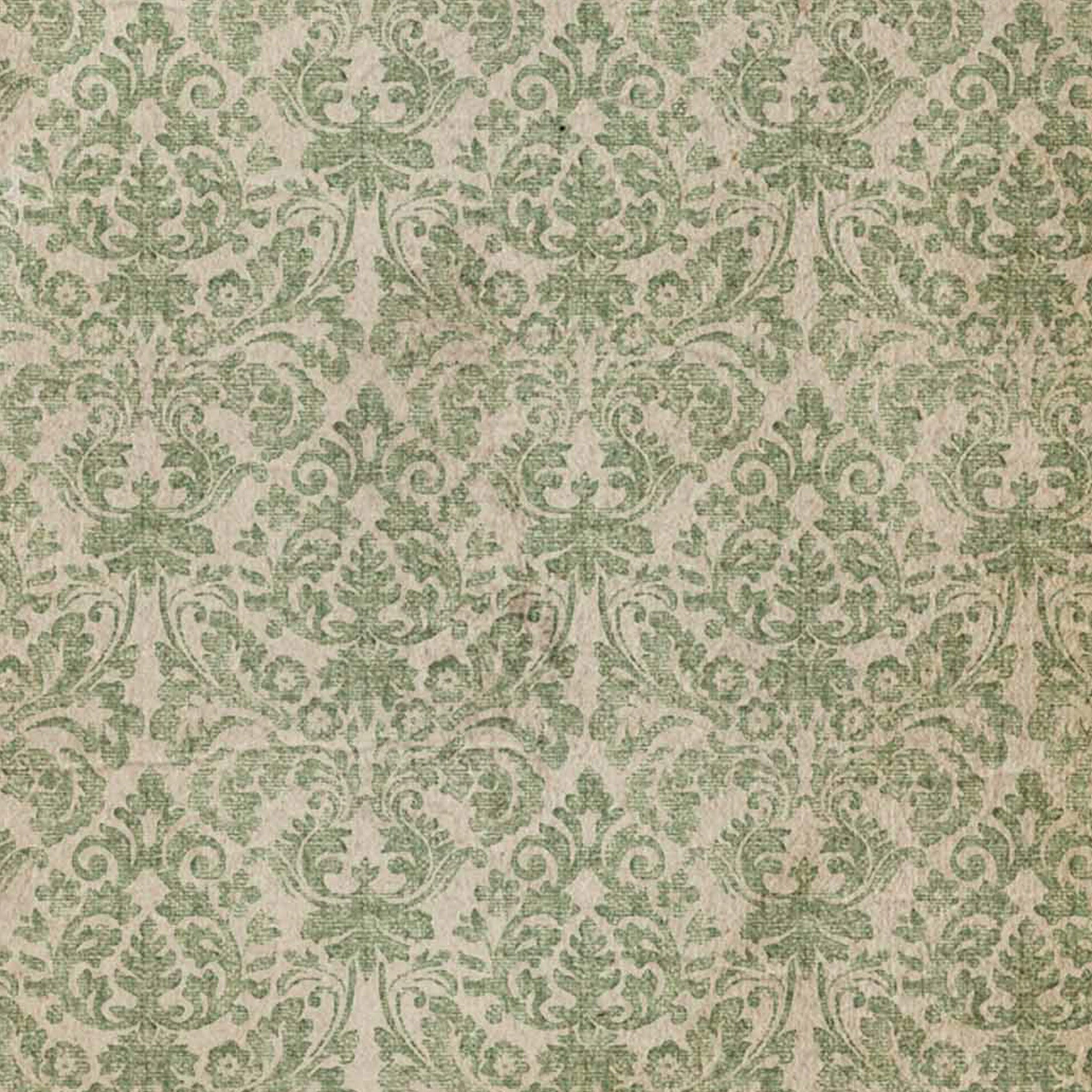 Vintage style Wallpaper Damask A1 Decoupage Rice Paper close up.