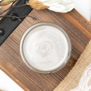 A open Steel Magnolia Dixie Belle Moonshine Metallic Chalk Paint container.